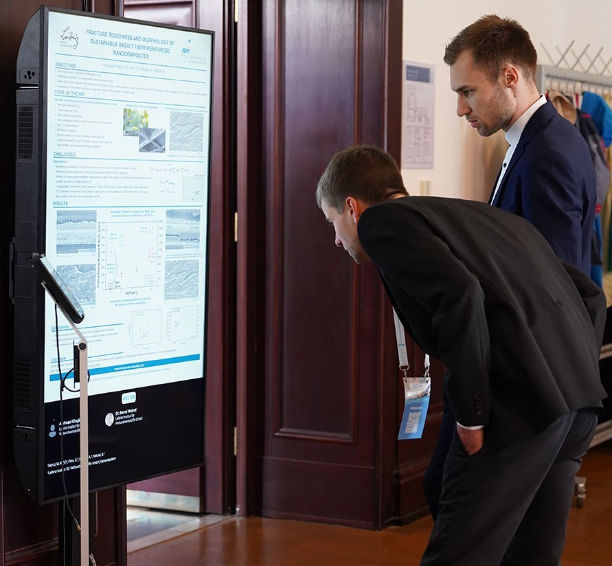 Digitale Posterpanel für moderne Veranstaltungen