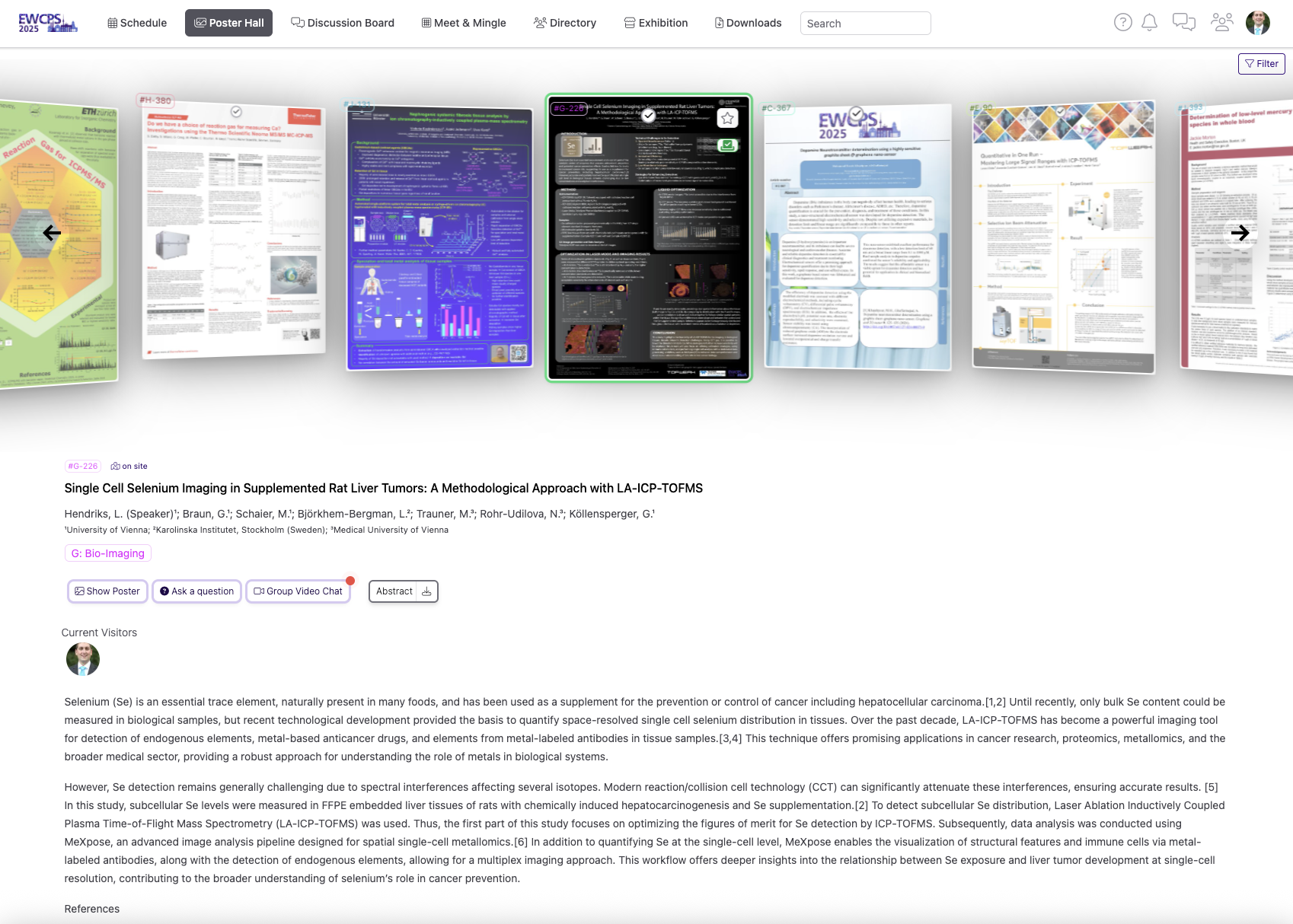 Konferenzwebseite und Web-App